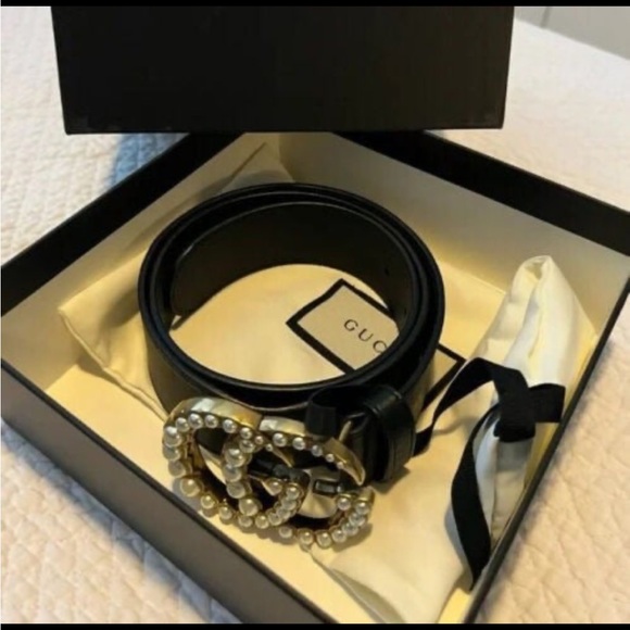 Gucci Pearl Belt (90 34/36 cm) - Picture 5 of 9